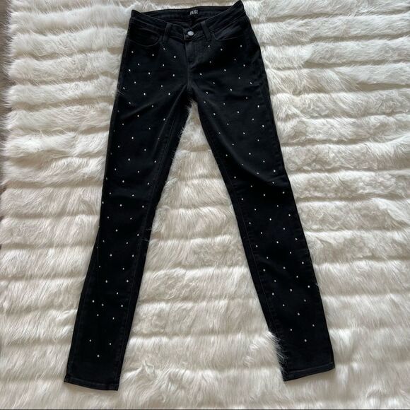 Paige Jeans Verdugo Skinny Rhinestone Jeans (25) - Picture 5 of 12